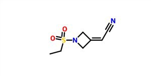 [1-(etylosulfonylo)azetydyn-3-ylideno]acetonitryl CAS 1187595-85-2