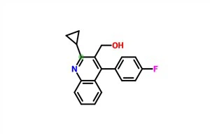 2-Cyklopropylo-4-(4-fluorofenylo)-chinolilo-3-metanol CAS 121660-11-5