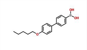 Kwas 4'-pentyloksylo-4-bifenyloboronowy CAS 158937-25-8