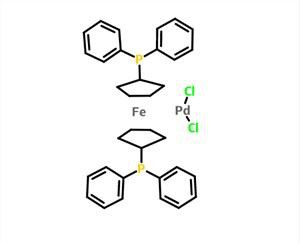 [bis(difenylofosfino)ferrocen]PdCl2/dichlorometan CAS 72287-26-4