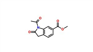 1-acetylo-2-oksoindolino-6-karboksylan metylu CAS 676326-36-6