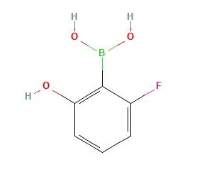 Kwas 2-fluoro-6-hydroksyfenyloboronowy CAS 1256345-60-4